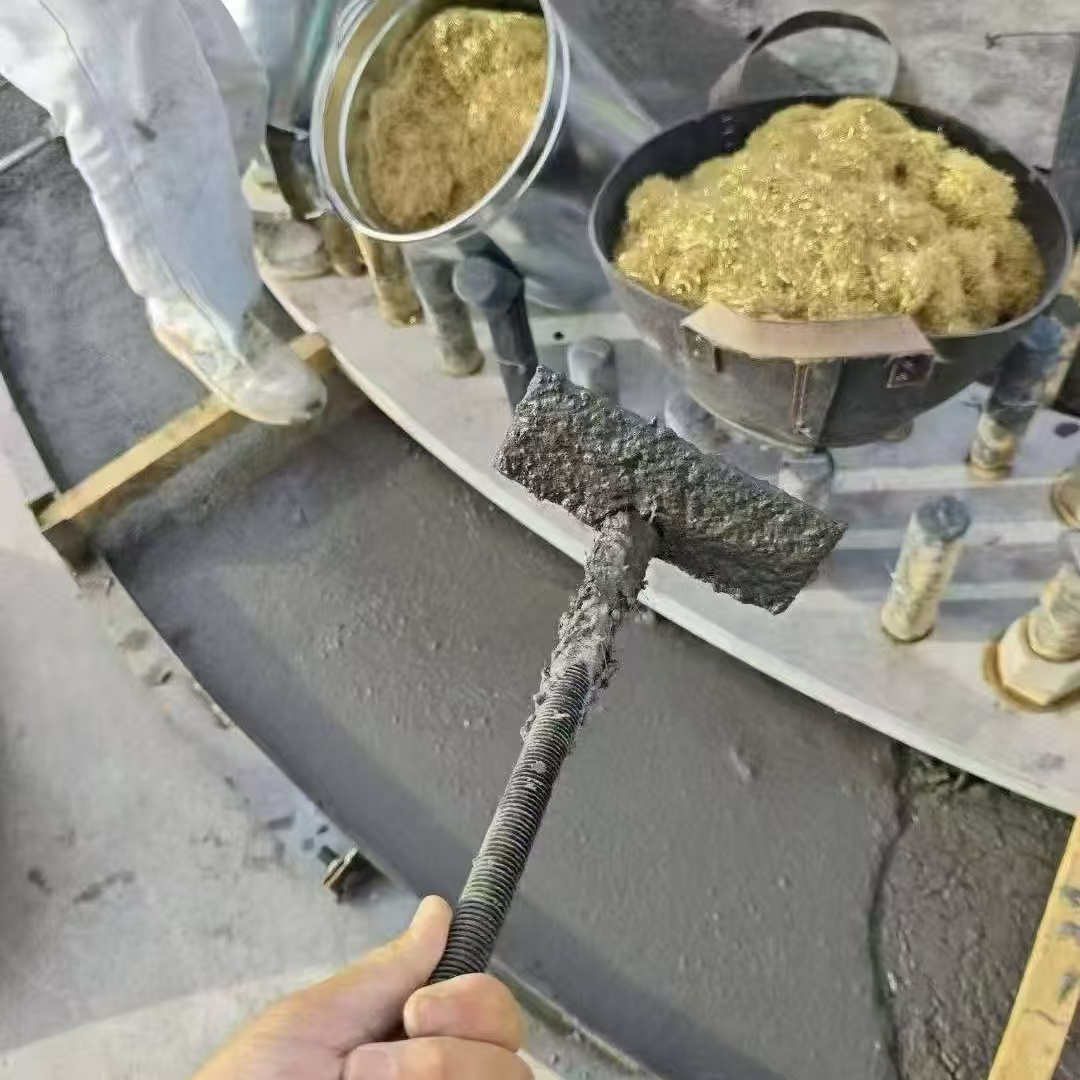 长岭C120钢纤维高强无收灌浆料 轧机压缩机汽轮机发电机锻压设备底座灌浆材料
